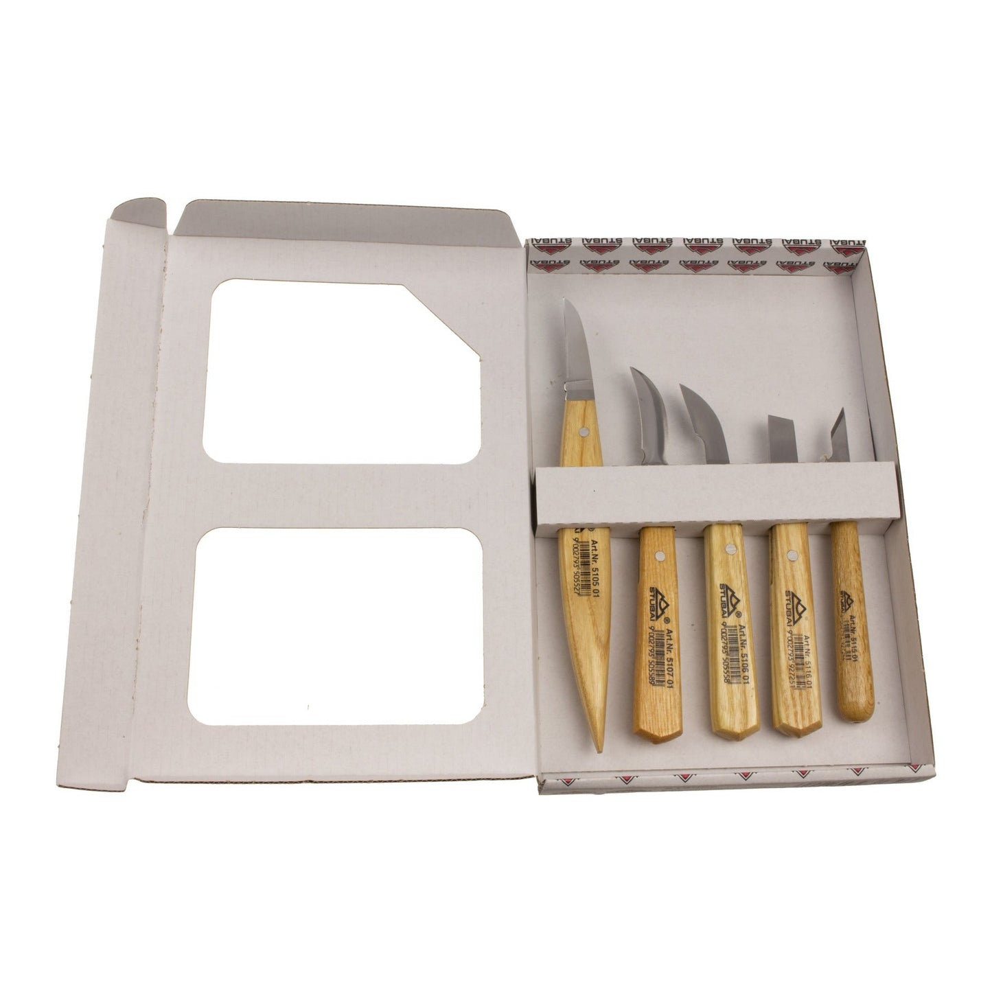 Träsniderisats 5-delar