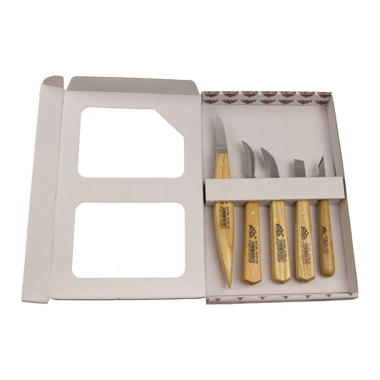 Träsniderisats 5-delar