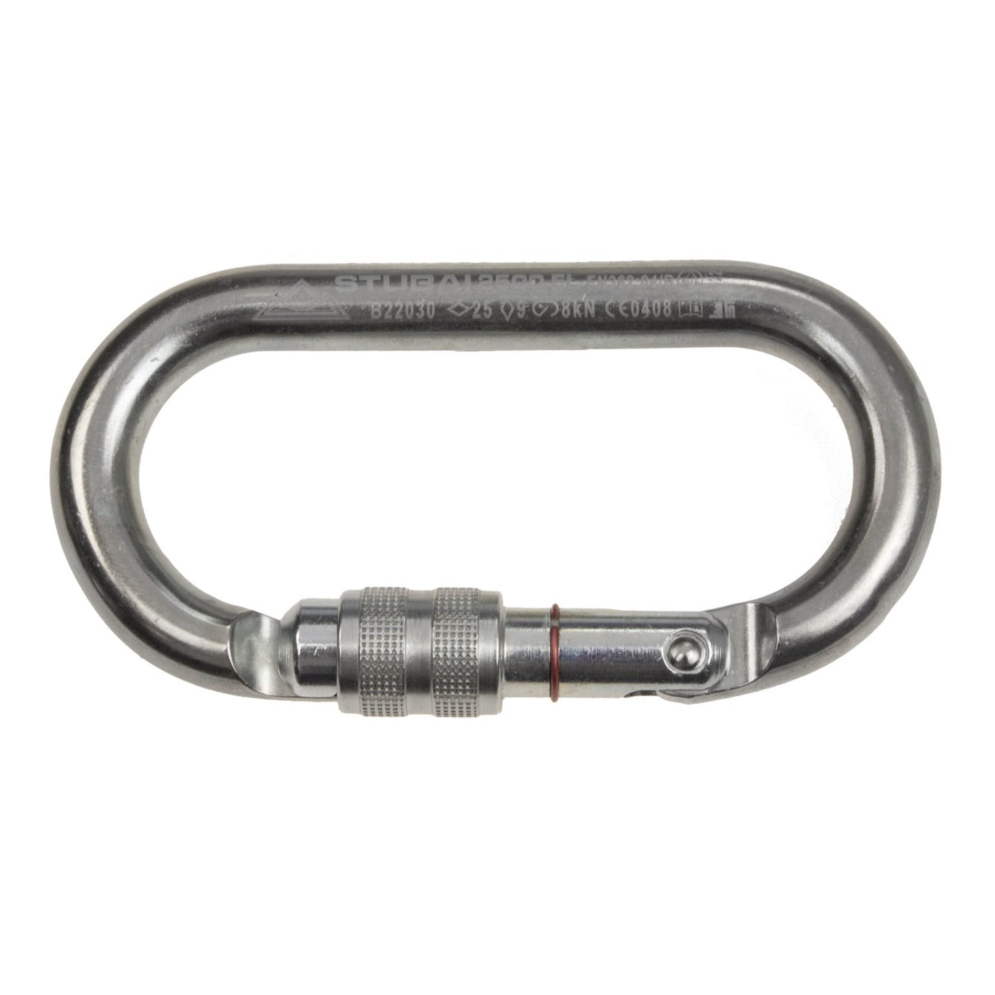 Karbinhake i stål, oval - 9820