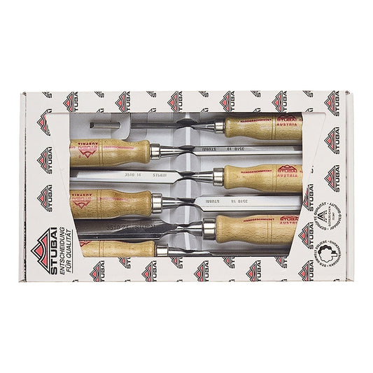 Träsnideriset – stämjärn med röda bokhandtag – 3511