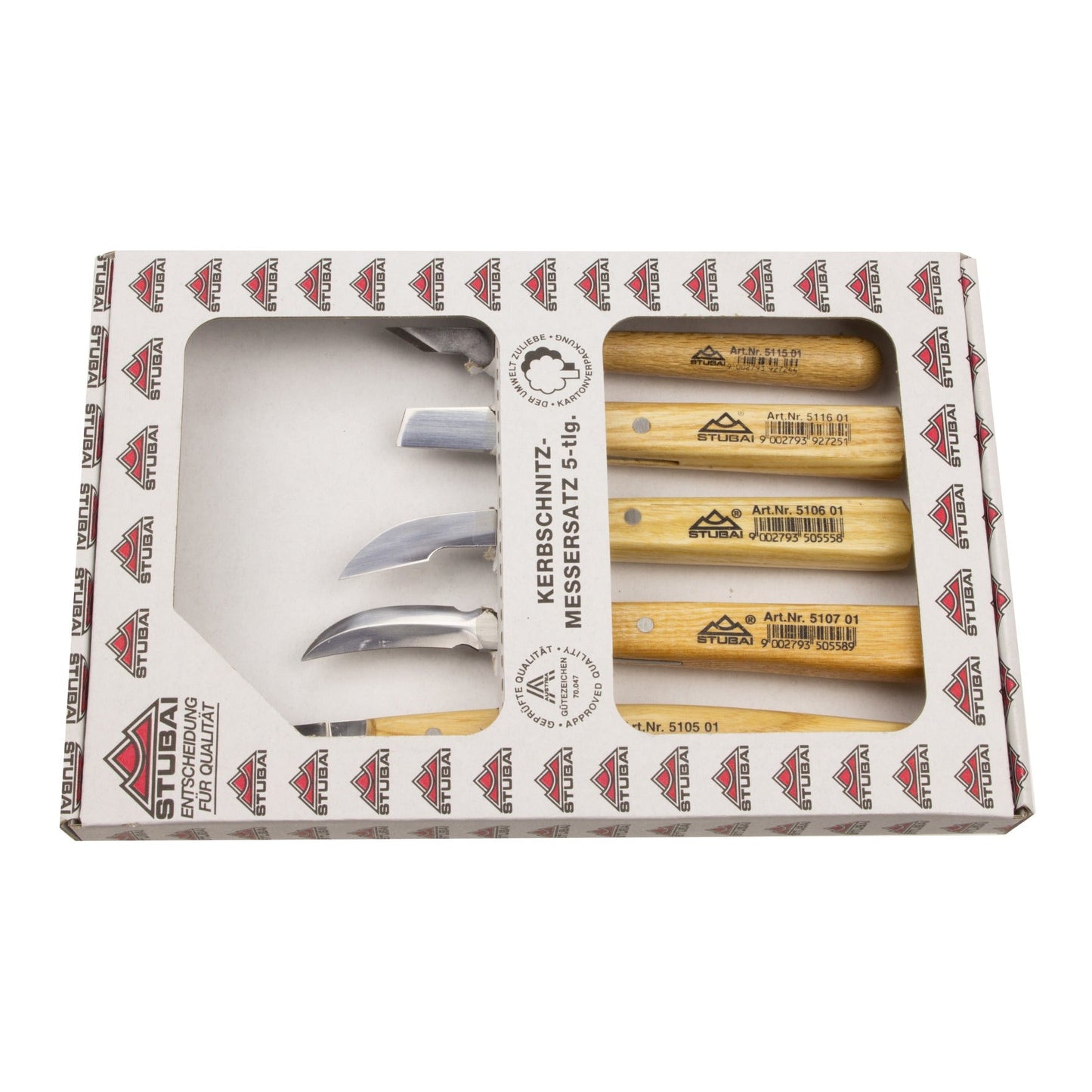 Träsniderisats 5-delar