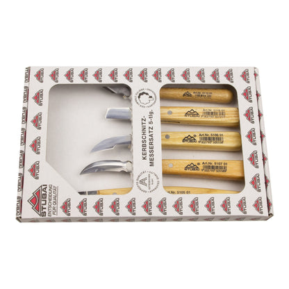 Träsniderisats 5-delar