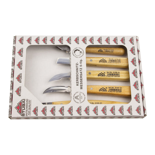 Träsniderisats 5-delar