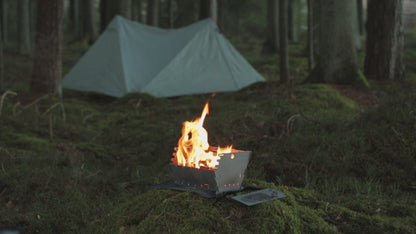 Feyrox grill i titan – portabel